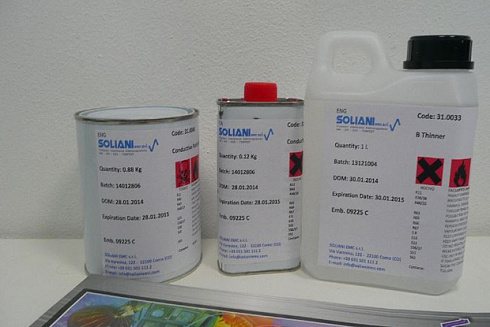 Токопроводящие краски, Soliani EMC - компания «Мастер-Тул»